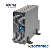 NETYS RT UPS Socomec 5000VA / 5000W, Rack 4U /Tower, Online dubla conversie, unda sinusoidala_1