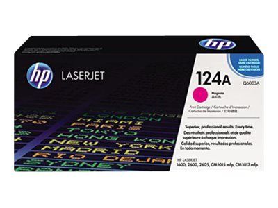 Cartus toner HP Q6003A ,Magenta ,2000 pagini ,Original (124A)