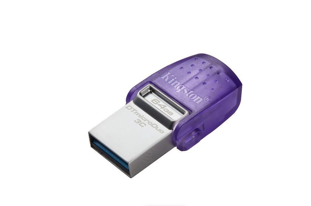 USB Flash Drive Kingston 64GB DT MicroDuo, USB 3.0, micro USB 3C_1