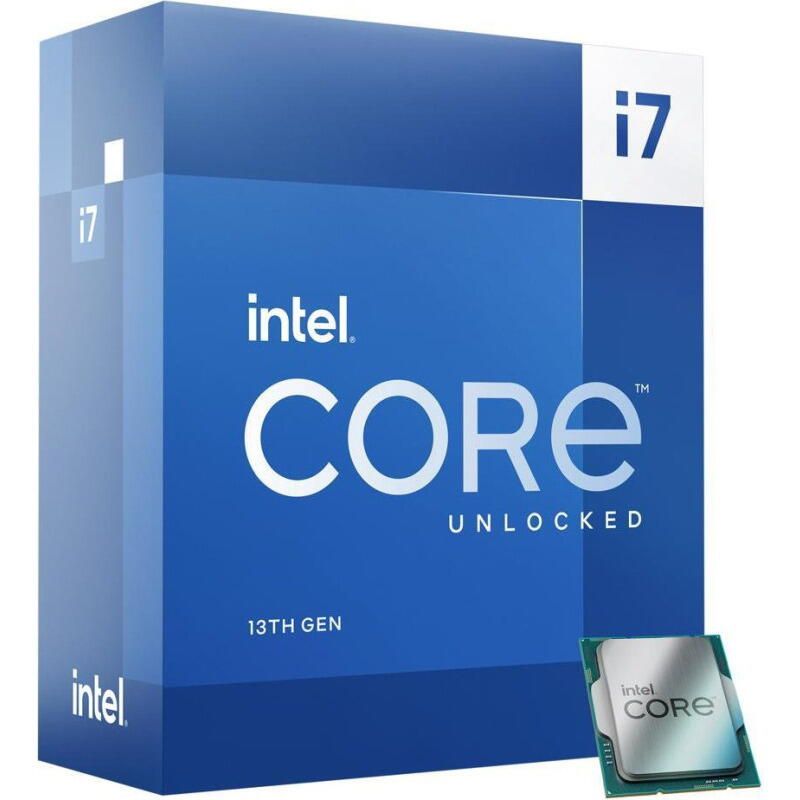CPU Intel Core i7-13700KF / LGA1700 / Box  16 Cores / 24 Threads / 30M Cache / without GPU_2