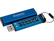 USB Flash Drive Kingston 16GB IronKey Keypad 200, USB 3.2 Gen1, FIPS 140-3 Lvl 3 (Pending) AES-256 Encrypted