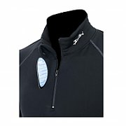 Bluza termica Aquazero, utilizeaza cel mai inalt grad de termoreglare, materialul este utilizat pe scara larga de catre companii mondiale cunoscute din industrie, mentine temperatura corpului, lasa pielea sa respire si elimina transpiratia, tesatura este f_4