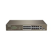 Switch Tenda TEF1118P-16-150W, 16 Port, 10/100 Mbps_1