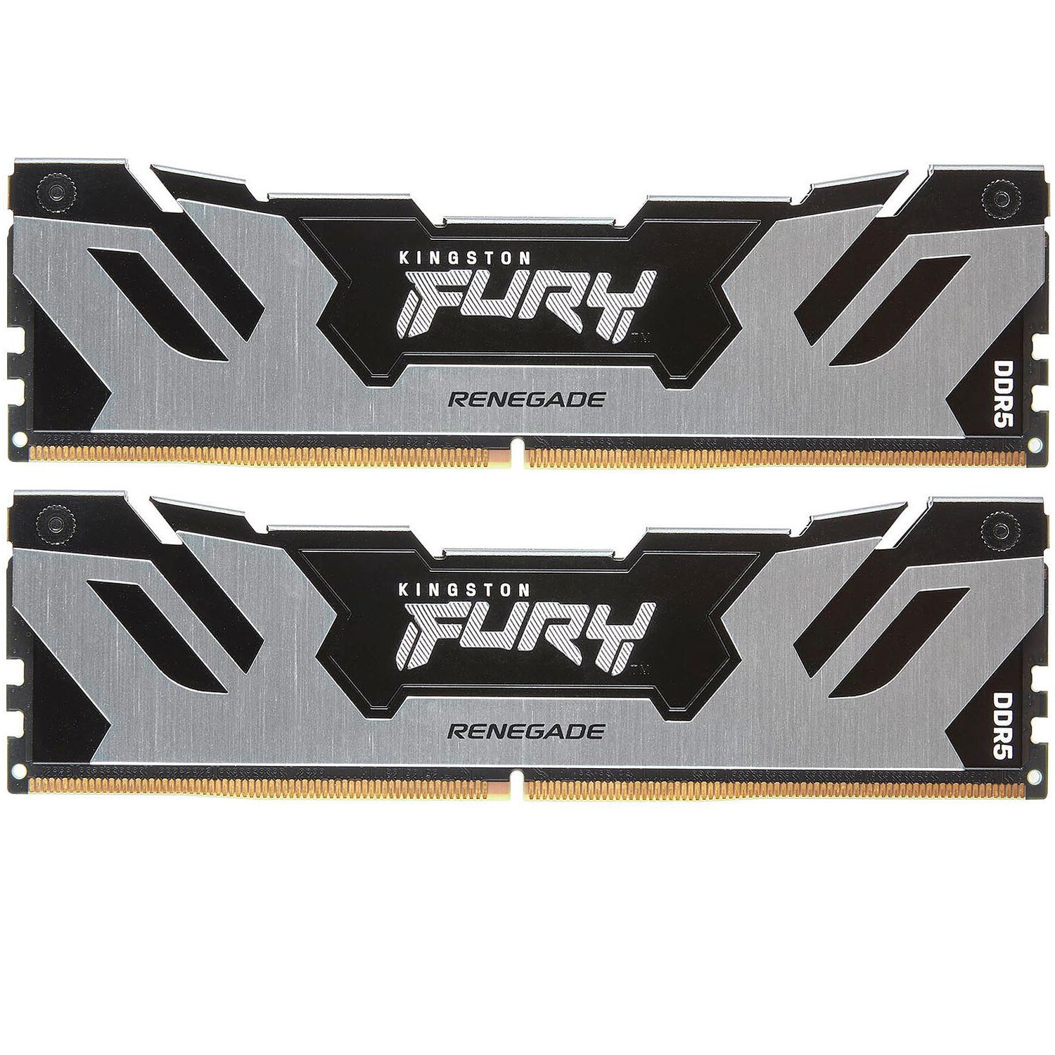 Memorie RAM Kingston Fury Renegade Silver RGB, DIMM, DDR5, 32GB, CL32, 6000MHz. kit of 2_1