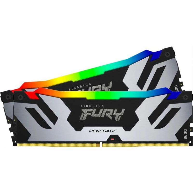 Memorie RAM Kingston Fury Renegade RGB, DIMM, DDR5, 32GB, CL32, 6000MHz. kit of 2_2