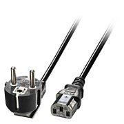 Cablu alimentare schuko Lindy IEC C13, 2m, negru  Technical details  Connector A: Schuko Connector B: IEC C13 Cable type: H05-VVF 3G*0.75mm² Number of wires: 3 Wire cross-section: 0.75mm² Available lengths: 0.7m - 5m Operating temperature: ca. -10 to 70°C Storage temperature: ca. -25 to 70°C Colour_1