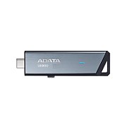 MEMORIE USB Type-C 3.2 ADATA 128 GB, retractabila, carcasa aluminiu, argintiu 