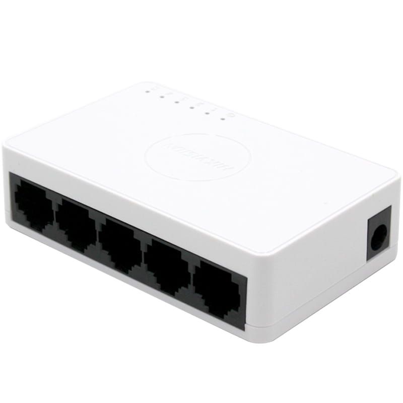 Switch Hikvision DS-3E0105D-E, 5-port, fara management_2