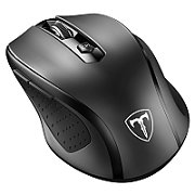 MOUSE A4tech, gaming, wireless, 2.4GHz, optic, 2000 dpi, butoane/scroll 4/1, buton selectare viteza,  alb/ gri, 