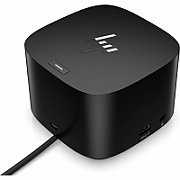 HP Dock Thunderbolt G4 120W, Porturi: 1x USB Type-C/ 4x USB-A 3.2/ 1x audio jack/2x DisplayPort 1.4/ 1x RJ-45/ 1xHDMI 2.0/ 1 x port USB-C DP alt mode; 1 x port Thunderbolt 4, Dimensiuni:98 x 98 x 68 mm. Greutate: 0.68Kg._2