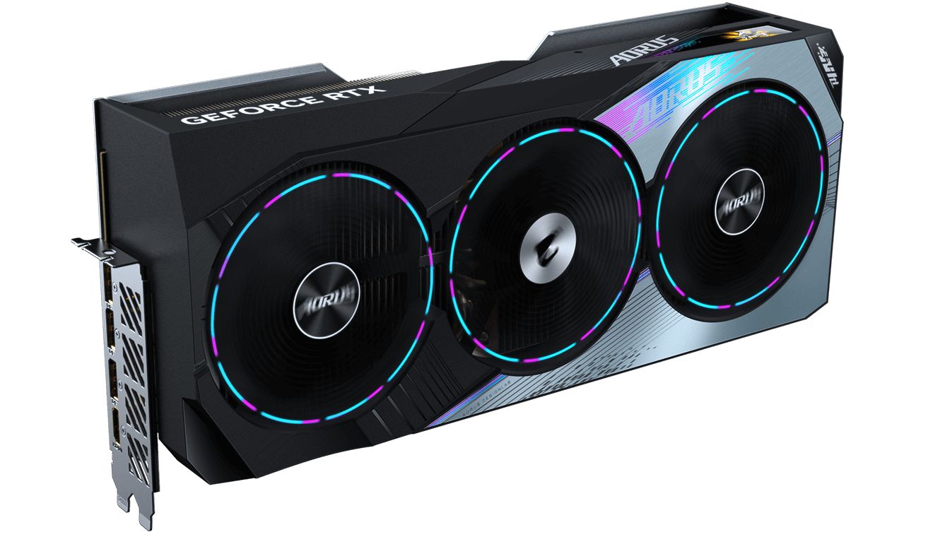 GIGABYTE Video Card NVIDIA GeForce RTX 4090 AORUS MASTER 24G, GDDR6X 24GB/384bit, PCI-E 4.0, 1x HDMI, 3x DP, 1x 16pin power, 1000W recommended PSU, ATX, Retail_3
