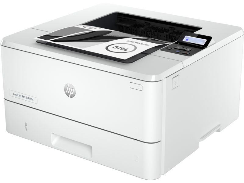 Imprimanta Laser Mono HP LaserJet PRO 4002DN; A4, duplex, viteza printare 40ppm Rezolutie printare:1200x1200dpi, memorie 256MB, max, procesor 1.2 GHz, fpo 6.1 sec, limbaje HP PCL 6, HP PCL 5e, HP postscript level 3 emulation, PDF, URF, PWG Raster , alimentare hartie: 350coli standard, 900, display_3