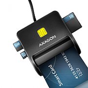 CRE-SM3SD, USB-A,  Cititor carduri, Smart Card & SD/microSD/SIM Card FlatReader