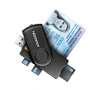 CRE-SMP2A Cititor carduri, USB Smart Card & SD/microSD/SIM Card PocketReader
