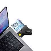 CRE-SMP2A Cititor carduri, USB Smart Card & SD/microSD/SIM Card PocketReader