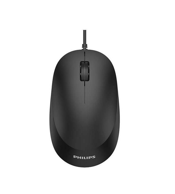 Mouse Philips SPK7207, cu fir, optic, 1200 DPI, negru_2