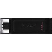 Kingston USB Flash Drive DataTraveler 70, Speed: USB-C 3.2 Gen1, 256GB