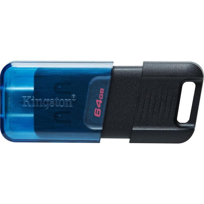 USB Flash Drive Kingston 32GB Data Traveler 80, USB-C 3.2, R/W: 200/60 MB/s, Compatible with Windows/Mac OS/Linux/Chrome OS_2