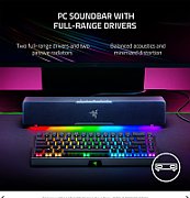 Razer Leviathan V2 X   TECHNICAL SPECIFICATIONS  FREQUENCY RESPONSE 85 Hz – 20 kHz  INPUT POWER Type C with Power Delivery  DRIVER SIZE - DIAMETERS (MM) Full range racetrack drivers: 2 x 2.0 x 4.0