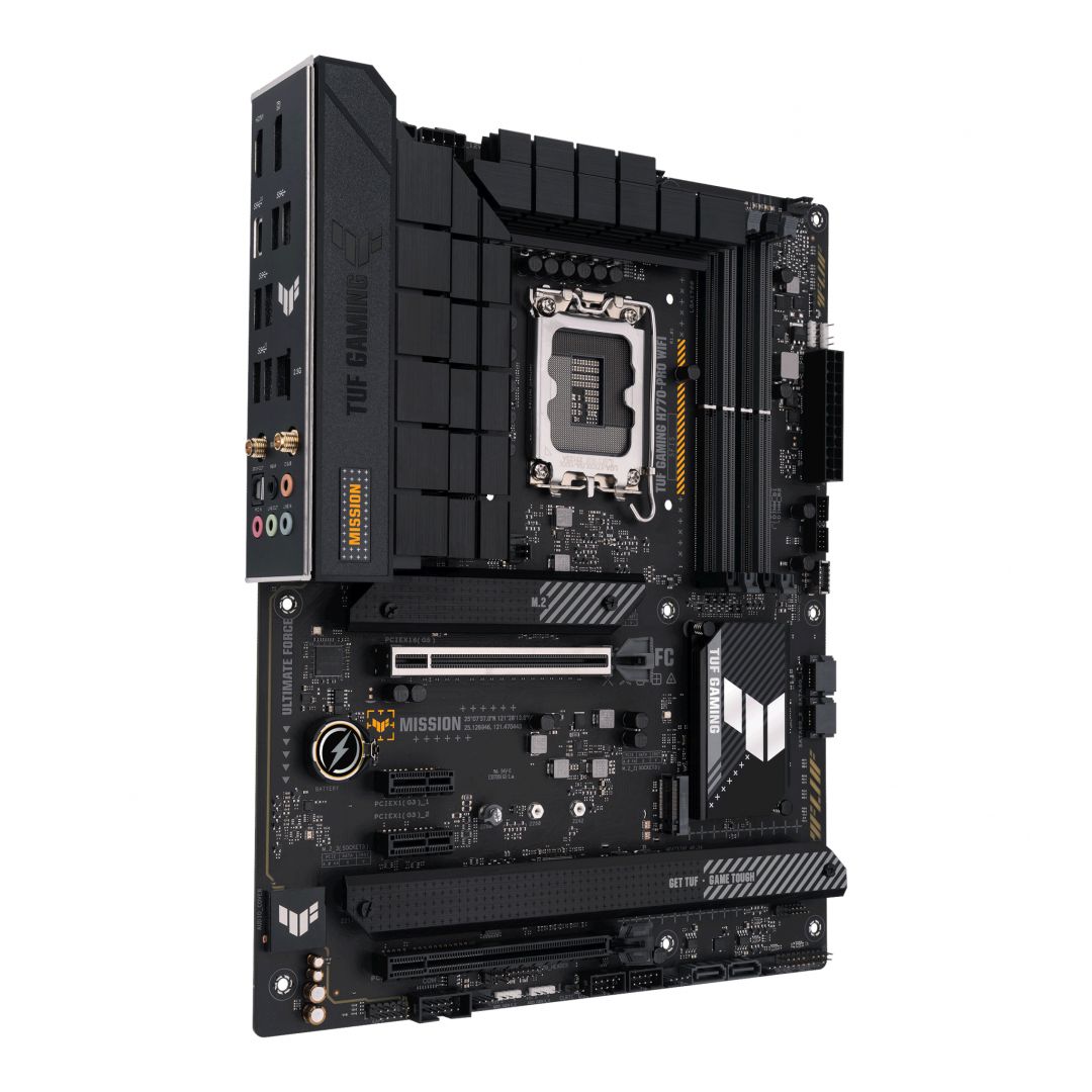 Placa de baza Asus Prime H770-PLUS LGA1700, x4 DDR5, 1x DisplayPort, 1x HDMI, 4x M.2, 4x SATA 6Gb/s, 2x PCIe x16, 2x PCIe x1, LAN 2.5Gb, ATX_4