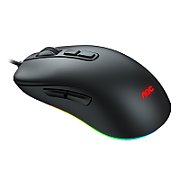 Mouse AOC GM300B, USB 2.0, 6200DPI, 7 butoane, RGB, 1.8m, negru_1