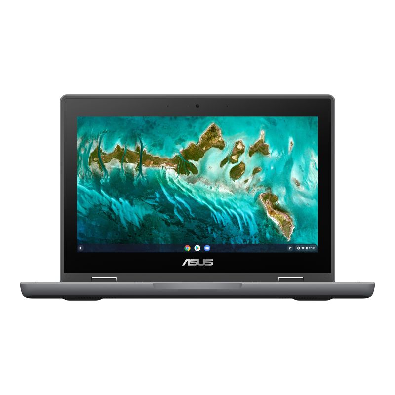 Laptop ASUS ChromeBook Flip, CR1100FKA-BP0398, 11.6-inch, Touch screen, HD (1366 x 768) 16:9,  Glossy display, Wide view, Intel® Celeron® N4500  Processor 1.1 GHz (4M Cache,  up to 2.8 GHz,  2 cores), 8G LPDDR4X on board, 64G eMMC,  2x USB 3.2 Gen 1 Type-A,  2x USB 3.2 Gen 1 Type-C support display_3