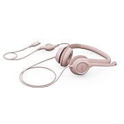 LOGITECH H390 Corded Headset - ROSE - USB_3