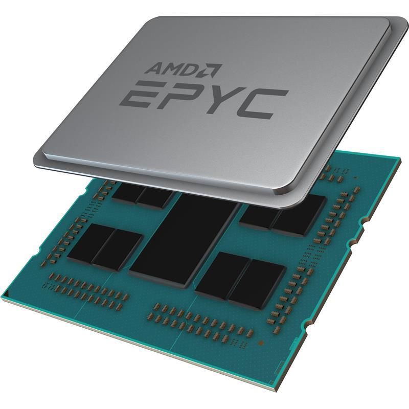 AMD CPU EPYC 7002 Series 64C/128T Model 7702P (2/3.35GHz Max Boost,256MB, 200W, SP3) Tray_1