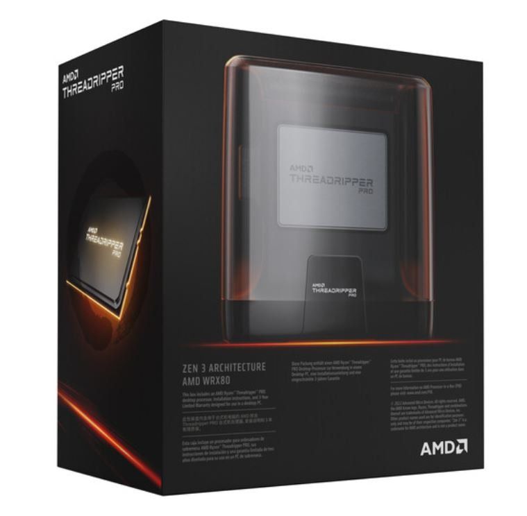 AMD CPU Desktop Ryzen Threadripper PRO 5975WX (32C/64T,3.6GHz/4.5GHz,144MB,280W,sWRX8) box_2