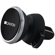 Canyon CH-4 Car Holder for Smartphones,magnetic suction function ,with 2 plates(rectangle/circle), black ,40*35*50mm 0.033kg_1