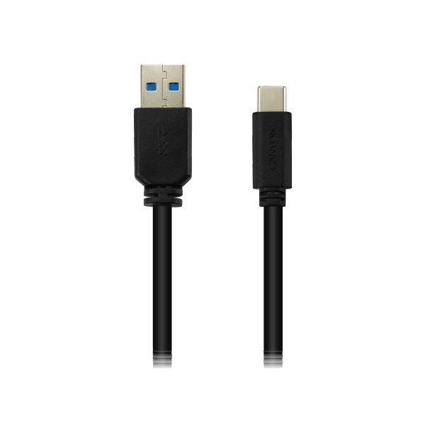 CANYON UC-4 Type C USB 3.0 standard cable, Power & Data output, 5V 3A 15W, OD 4.5mm, PVC Jacket, 1.5m, black, 0.039kg_1