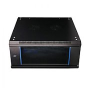 EXTRALINK 4U 600X600 wall-mounted rackmount cabinet black_1