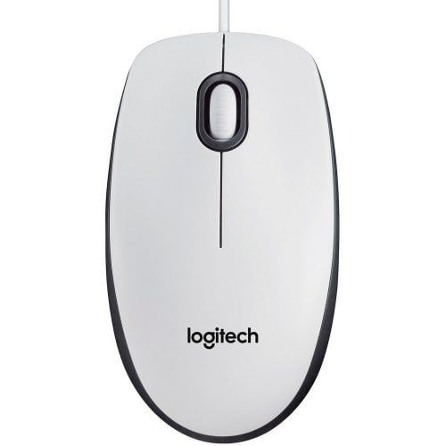 Logitech Mouse M100 Optical white Karton_2