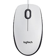 Logitech Mouse M100 Optical white Karton_2