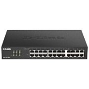 SWITCH D-LINK SMART 24 porturi Gigabit  carcasa metalica, rackabil, 