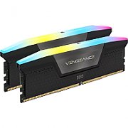 CORSAIR DDR5 6000MT/s 64GB 2x32GB DIMM Unbuffered 40-40-40-77 Std PMIC AMD EXPO VENGEANCE RGB DDR5 Cool Grey Heatspreader_1