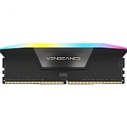 CORSAIR DDR5 6000MT/s 64GB 2x32GB DIMM Unbuffered 40-40-40-77 Std PMIC AMD EXPO VENGEANCE RGB DDR5 Cool Grey Heatspreader_3