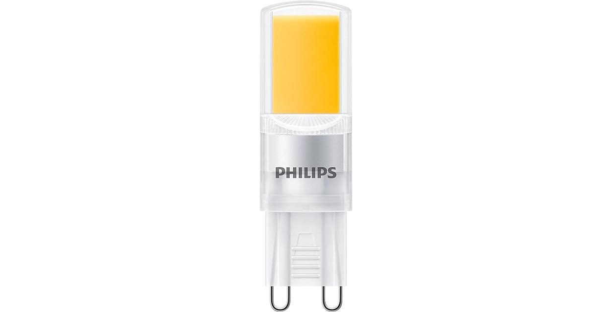 Bec LED Philips Classic, G9, 3.2W (40W), 400 lm, lumina calda (2700K)_2
