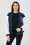 W JACHETA BOMBER  NAVY  L_1