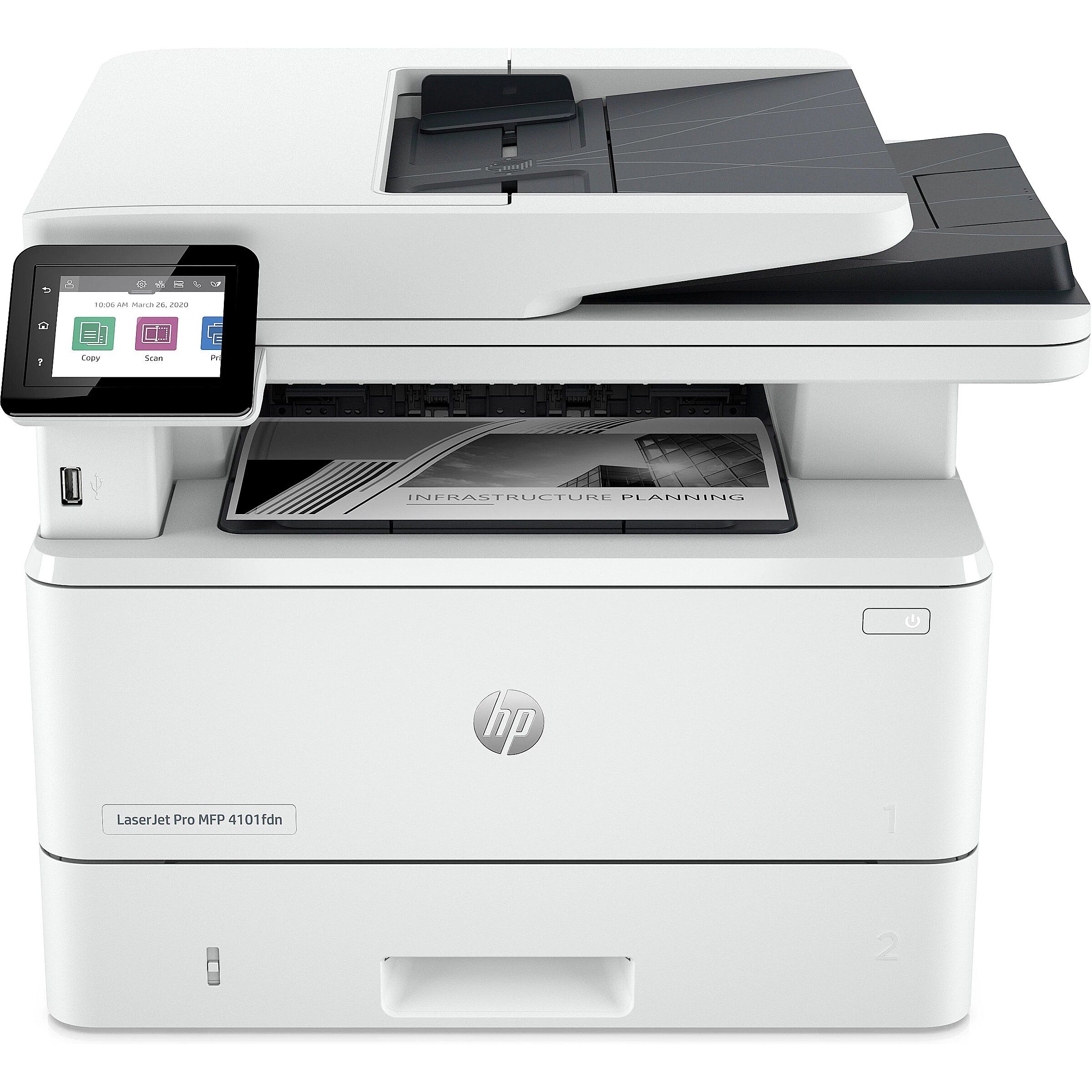 HP LaserJet Pro MFP 4102fdn Printer up to 40ppm_2