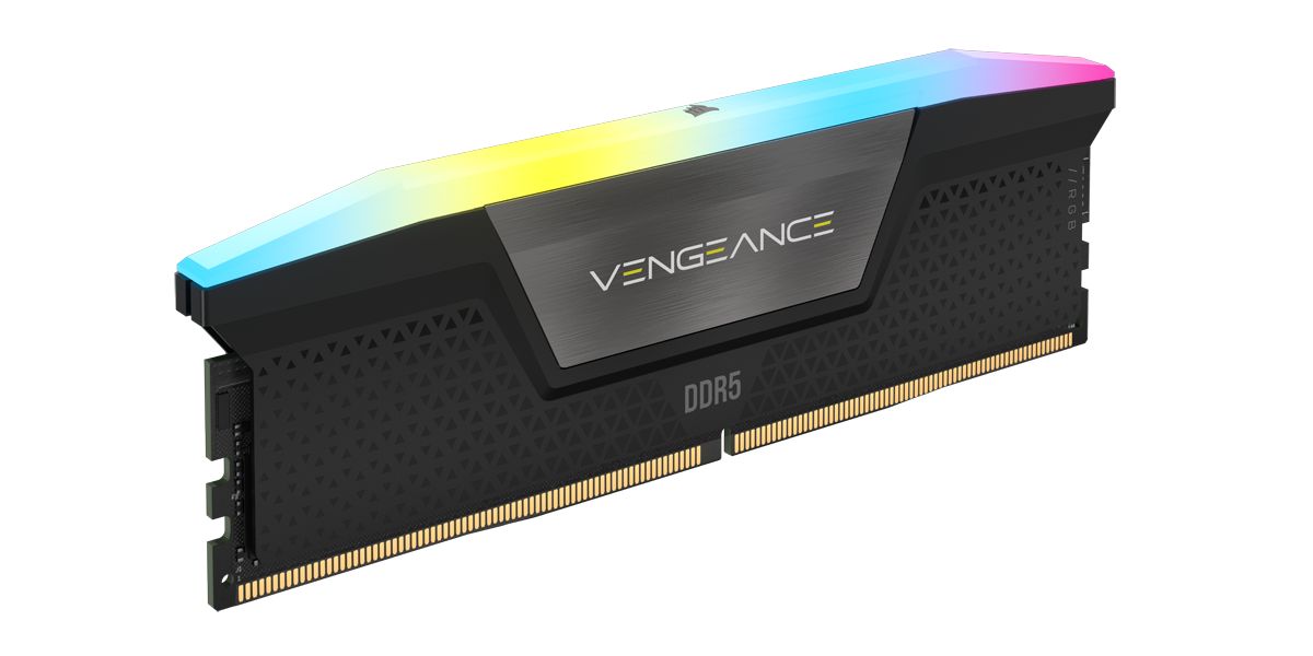 Vengeance RGB 64GB (2x32GB), DDR5, 6400MHz, CL32, 2x16GB, 1.4V Intel XMP, Negru_7