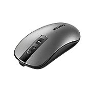 CANYON MW-18, 2.4GHz Wireless Rechargeable Mouse with Pixart sensor, 4keys, Silent switch for right/left keys,Add NTC DPI: 800/1200/1600, Max. usage 50 hours for one time full charged, 300mAh Li-poly battery, Dark grey, cable length 0.6m, 116.4*63.3*32.3mm, 0.075_1