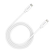 CANYON UC-44, cable, U4-CC-5A1M-E, USB4 TYPE-C to TYPE-C cable assembly 40G 1m 5A 240W(ERP) with E-MARK, CE, ROHS, white_1