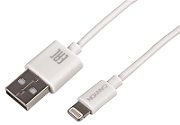 CANYON MFI-1 CNS-MFICAB01W Ultra-compact MFI Cable, certified by Apple, 1M length, 2.8mm , White color_1