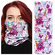 Bandana tubulara multifunctionala, fara cusaturi, material moale si respirabil, transfer termic si de umiditate foarte bun, mentine temperatura corpului si se usuca foarte repede, se poate purta in peste 10 moduri diferite, ideala pentru orice sport, tine_1