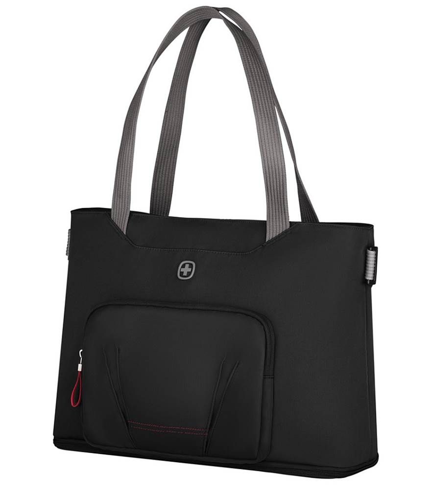Wenger Motion Deluxe Tote 15.6'' Laptop with TabletPocket Black_2