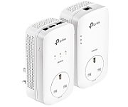 TP-Link Kit Gigabit Powerline Passthrough cu 3 Porturi AV1300, TL- PA8033P KIT, Standarde si Protocoale:  HomePlug AV1.1, HomePlug AV2.0,IEEE 1901,IEEE 802.3,IEEE 802.3x, IEEE 802.3u, IEEE 802.3ab, Interfata: 3 x 10/100/1000 RJ45, 1 x priza alimentare, Consum: Max 5.5W, Dimensiuni: 131 x 71x 42 mm