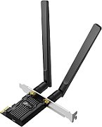 ADAPTOR RETEA TP-LINK AX1800, extern wireless 2.4 GHz | 5 GHz, PCI-E port, 1800 Mbps, WI-FI 6 si Bluetooth 5.2, antena externa x 2, 