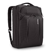 RUCSAC / GEANTA THULE Crossover 2, geanta convertibila in rucsac pt. notebook de max. 15.6 inch, 2 compartiment, buzunar frontal x 2 | buzunar lateral x 2, waterproof, nylon, negru, 