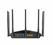 Wireless Router Tenda, RX27PRO;  AXE5700, TRI-Band Gigabit Wi-Fi 6 Router, Standarde si protcoale: IEEE802.3, IEEE802.3u,IEEE802.3ab, interfata: 1*10/100/1000Mbps WAN port, 3*10/100/1000Mbps LAN ports, 5 x Antene externe, Dimensiuni: 261*168*60mm, Viteza wireless: 6GHz:Up to 2402Mbps, 5GHz:Up to_3